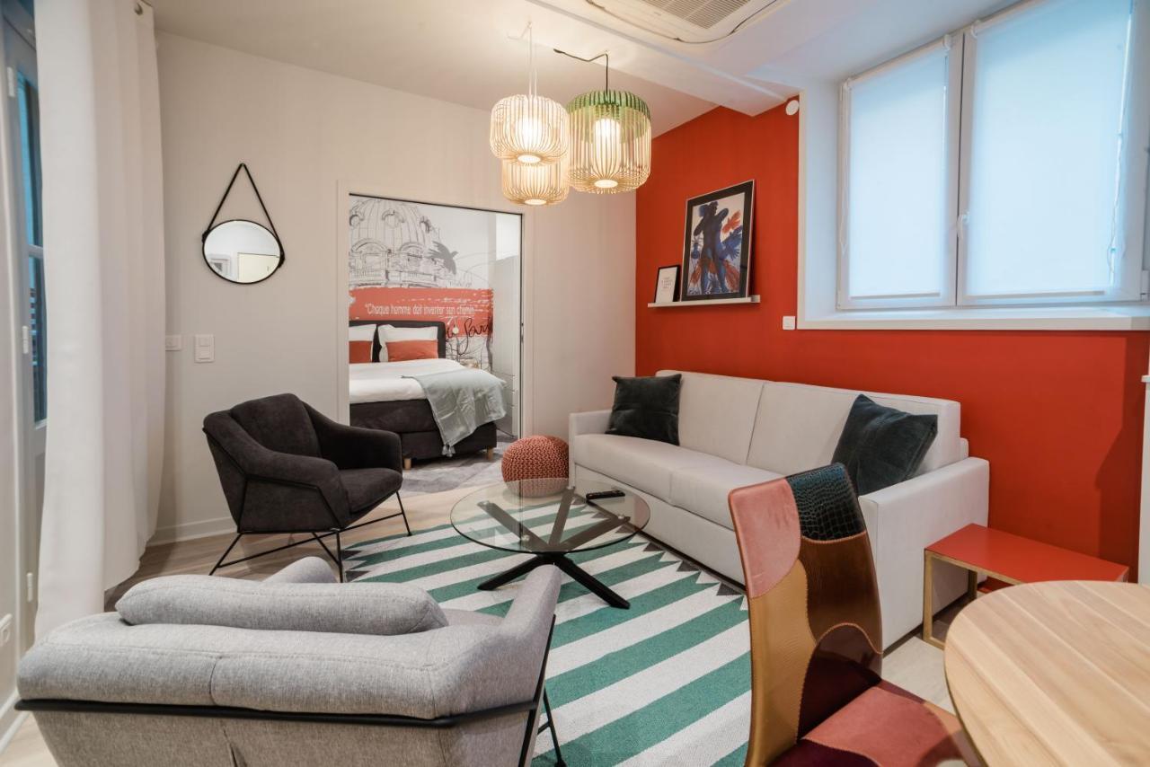 Suite Sartre : Au Coeur De La Rive Gauche, Neuf, Design, 2/4 Personnes Paris Exterior foto