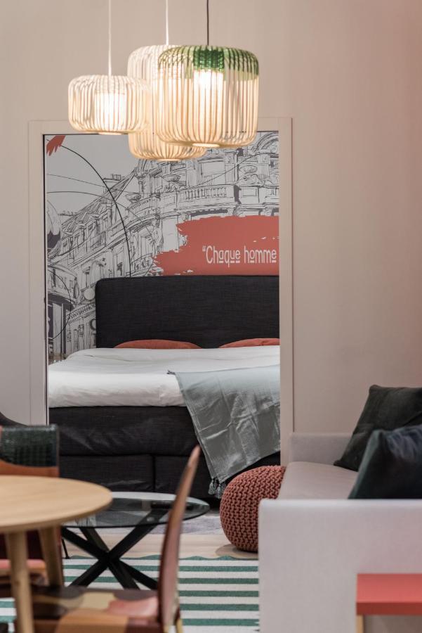 Suite Sartre : Au Coeur De La Rive Gauche, Neuf, Design, 2/4 Personnes Paris Exterior foto